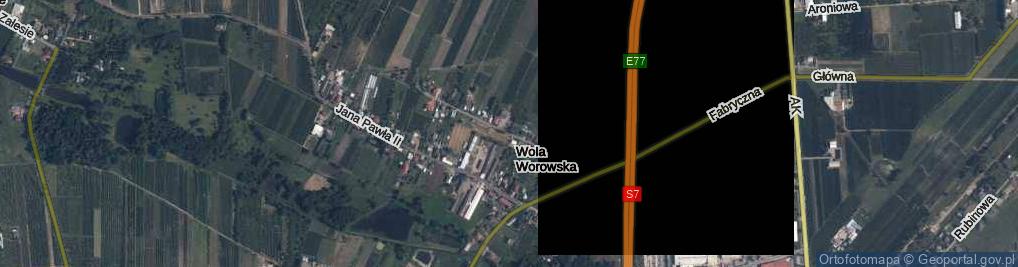 Zdjęcie satelitarne Wyszyńskiego Stefana, ks. kard. ul.